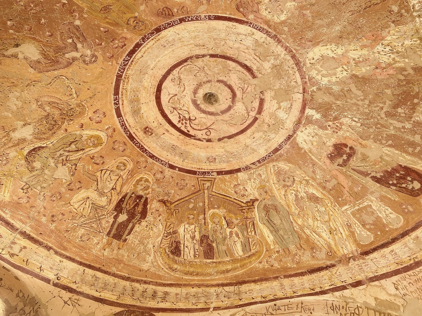 El Bagawat 和平禮拜堂 Chapel of Peace 圓頂壁畫 西元5至6世紀